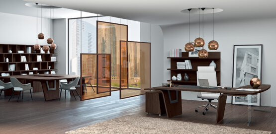 Larus Directional Executive Desk - Image 14
