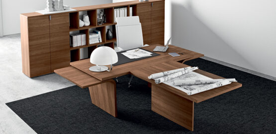 Larus Directional Executive Desk - Image 11