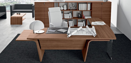 Larus Directional Executive Desk - Image 12