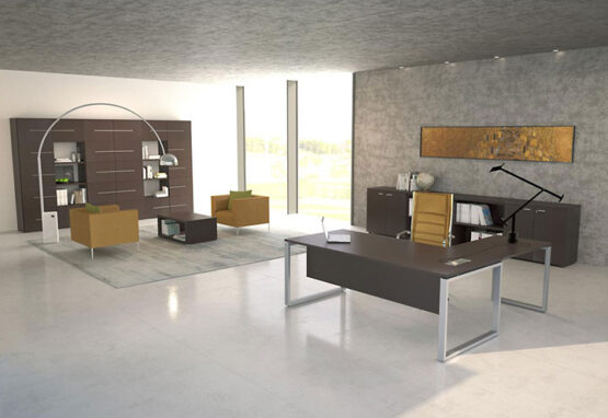 Versus Glass Office Desk - Image 6