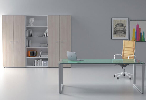 Versus Glass Office Desk - Image 13