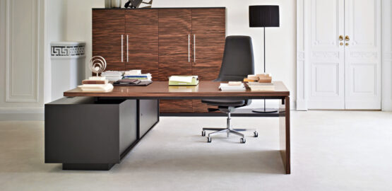 Report L Shape Executive Office Desk - Image 4