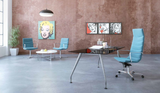 Wave Executive Swivel Office Chair