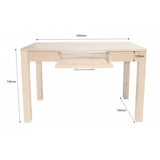 OAKWOOD 1500 RECTANGULAR DESK - Image 2