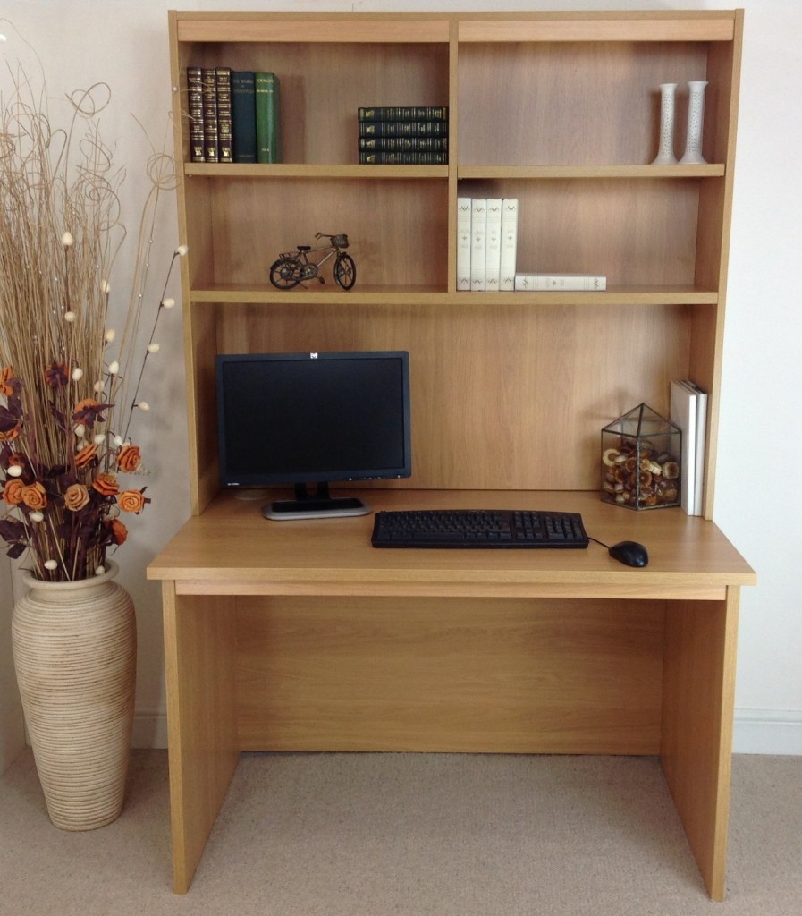 HOME OFFICE DESK WITH HUTCH Margolis Office Interiors