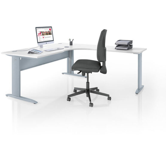 Ideal White Office Desk - Image 13
