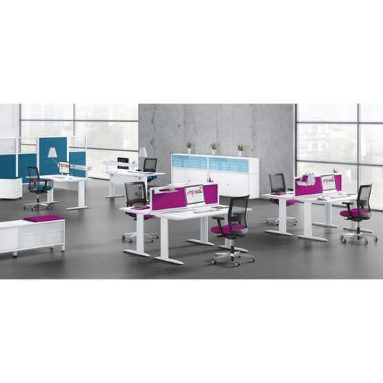 Ideal White Office Desk - Image 12