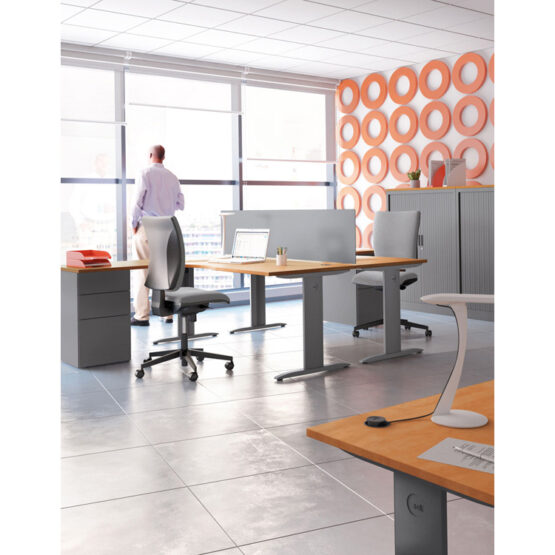 Ideal White Office Desk - Image 10