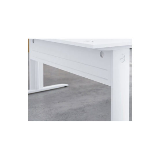 Ideal White Office Desk - Image 6