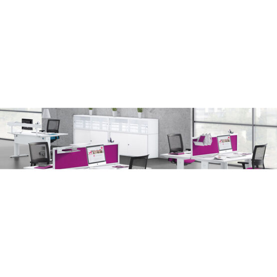 Ideal White Office Desk - Image 3