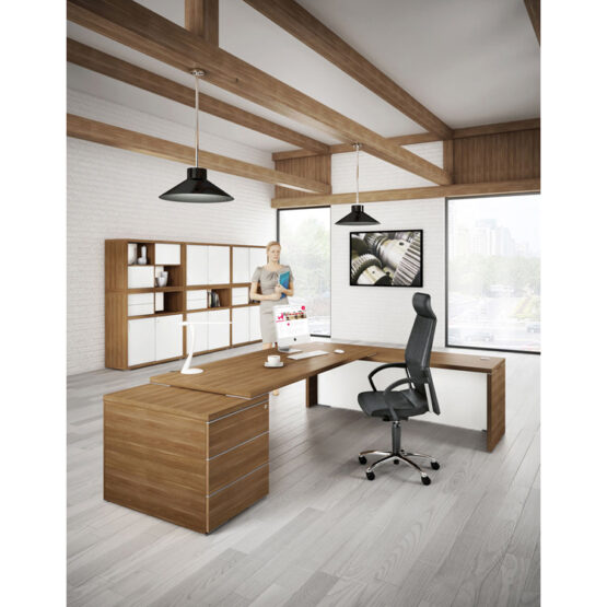 Kara Modern Executive Desk - Image 2