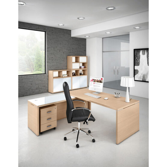 Kara Modern Executive Desk - Image 4