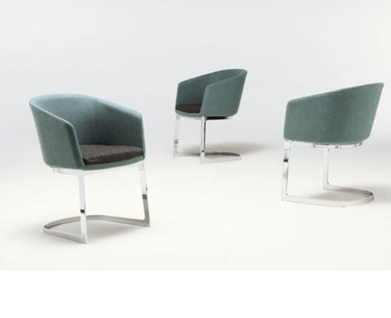 Drum Cantilever Executive Office Chair - Image 2