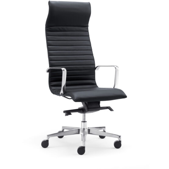 Seven Leather Executive Office Chair - Image 2