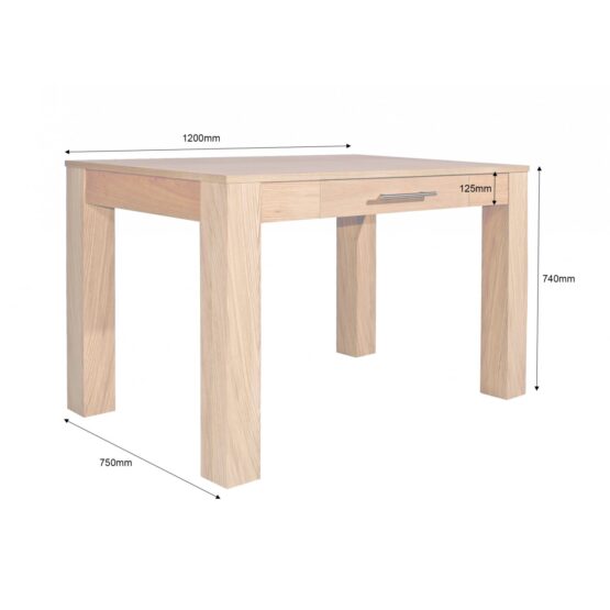 OAKWOOD 1200 RECTANGULAR DESK - Image 2