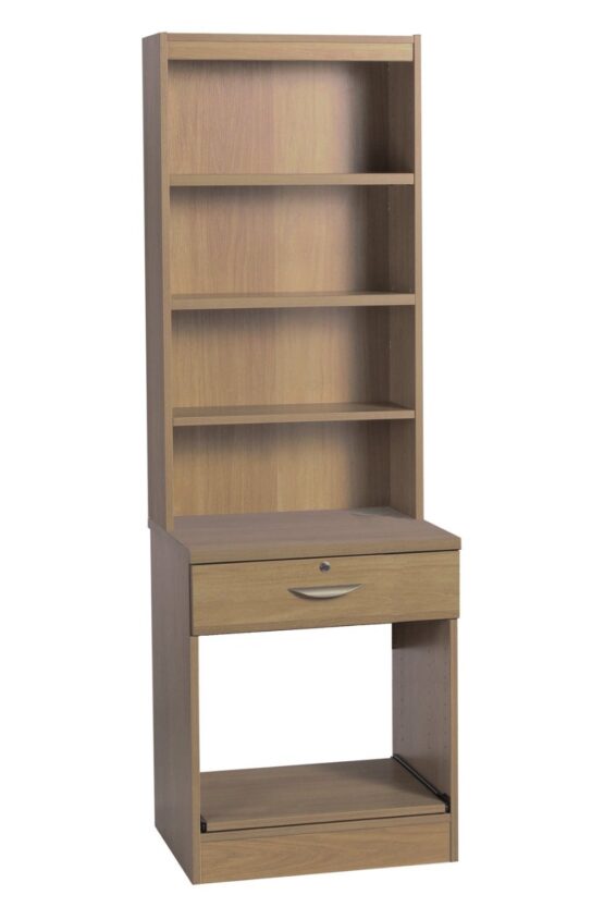 PRINTER/SCANNER DESK DRAWER UNIT WITH HUTCH