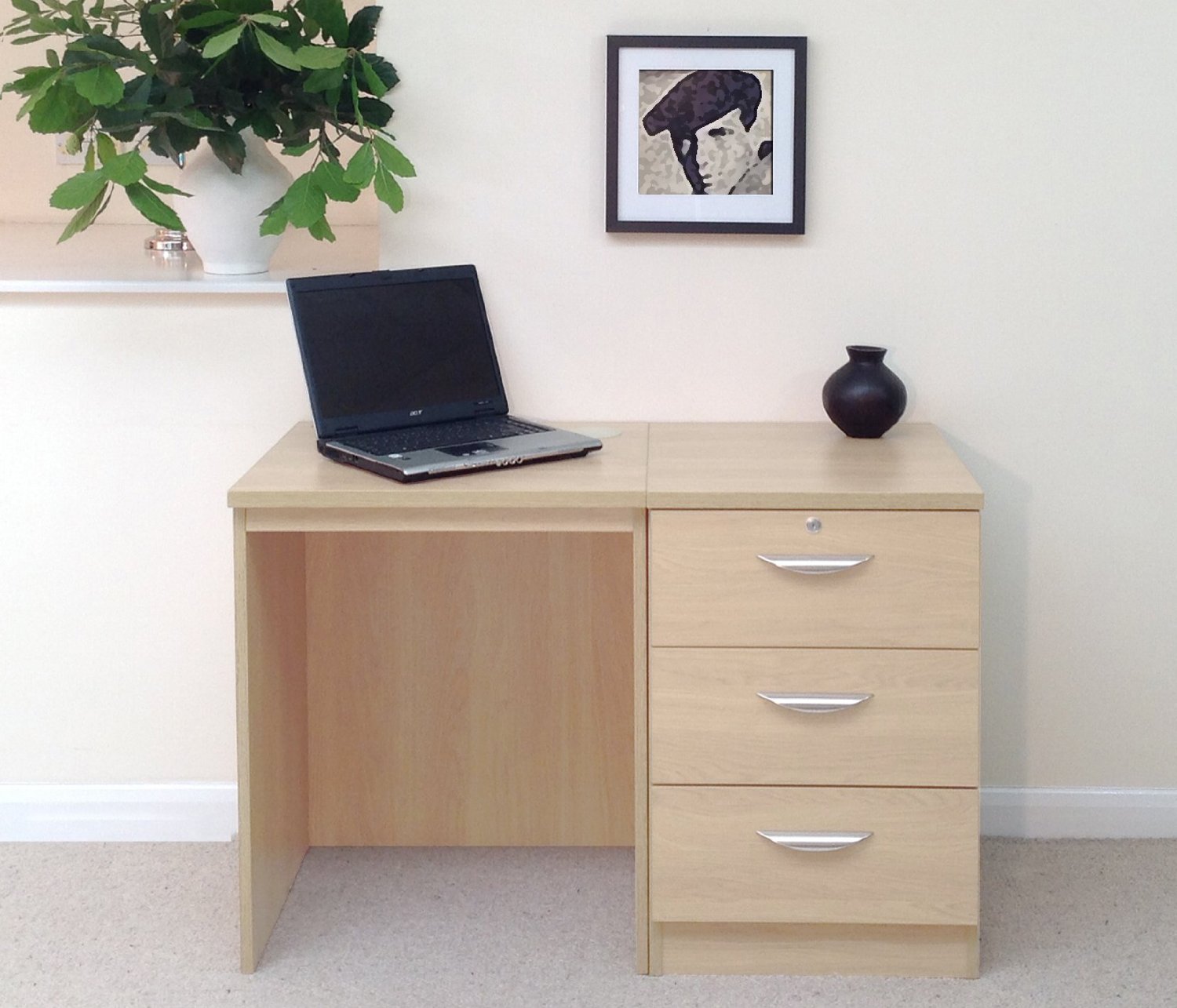 Modern Home Office Furniture UK Desk Set 03 Margolis Furniture