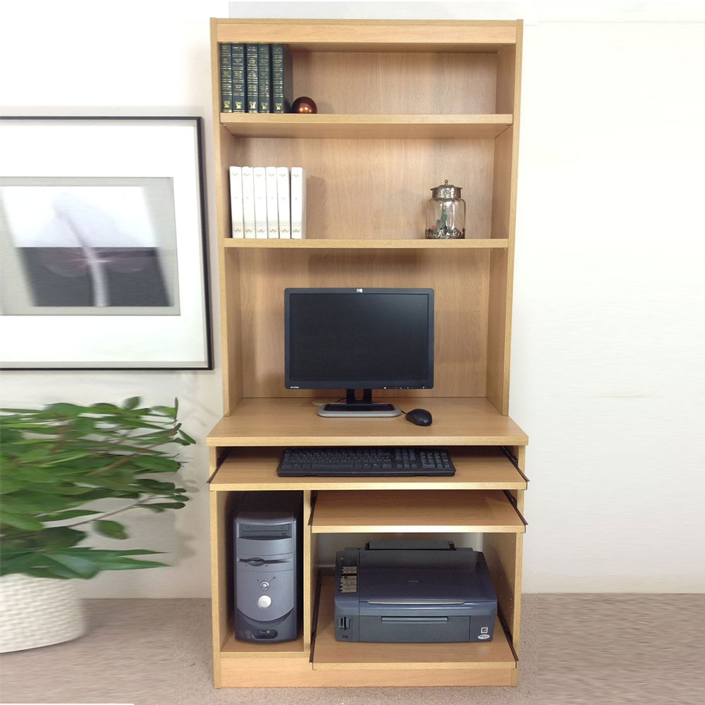 COMPUTER WORKSTATION DESK HUTCH Margolis Office Interiors