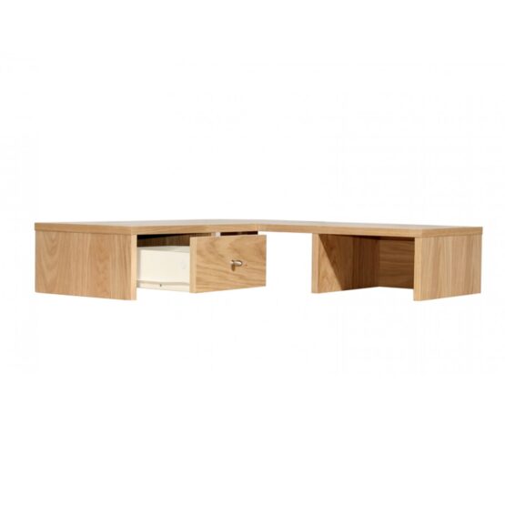 Oakwood Corner Desk Hutch - Image 6