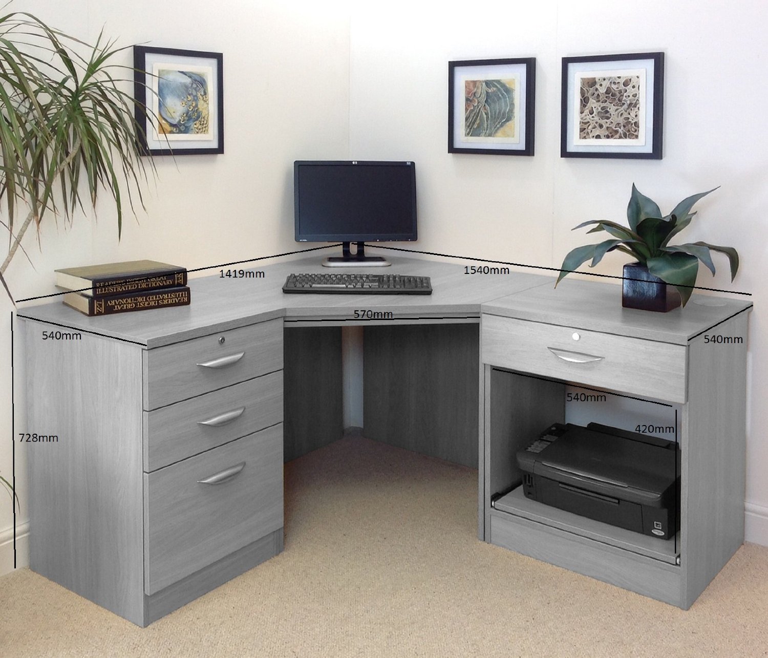 HOME OFFICE FURNITURE UK DESK SET 12 Margolis Furniture