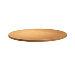 BEECH - ROUND TABLE TOP - EASI CLEAN
