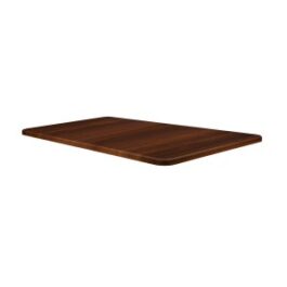 DARK WALNUT - RECTANGULAR TABLE TOP - EASI CLEAN