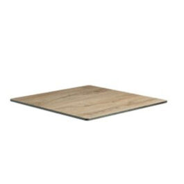 EXTREMA - SQUARE TABLE TOP - RUSTICA LIGHT BROWN