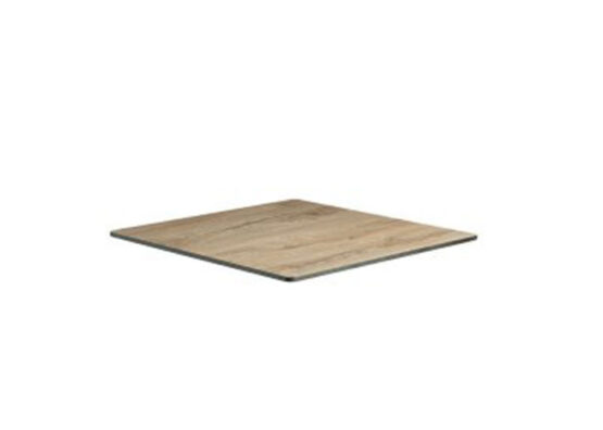EXTREMA - SQUARE TABLE TOP - RUSTICA LIGHT BROWN