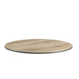 EXTREMA - ROUND TABLE TOP - DIA RUSTICA LIGHT BROWN