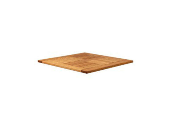 INSIGNIA - SQUARE TABLE TOP - ROBINIA WOOD
