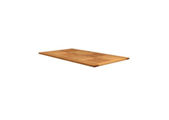 INSIGNIA - RECTANGULAR TABLE TOP - ROBINIA WOOD