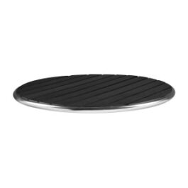 LIKEWOOD BLACK - ROUND TABLE TOP