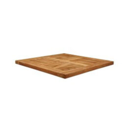 MALAY - SQUARE TABLE TOP - TEAK