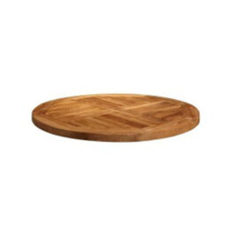 MALAY - ROUND TABLE TOP - TEAK