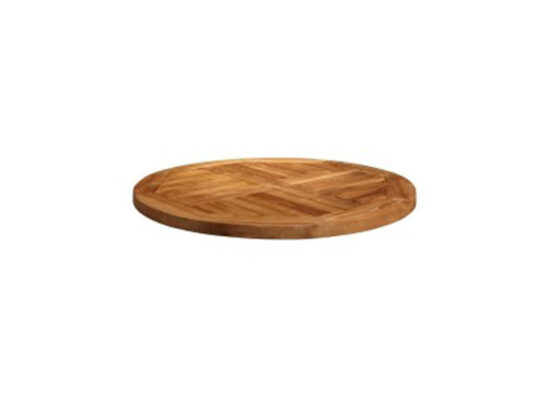 MALAY - ROUND TABLE TOP - TEAK