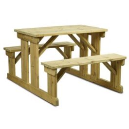 Newport Walk-In Timber Picnic Bench