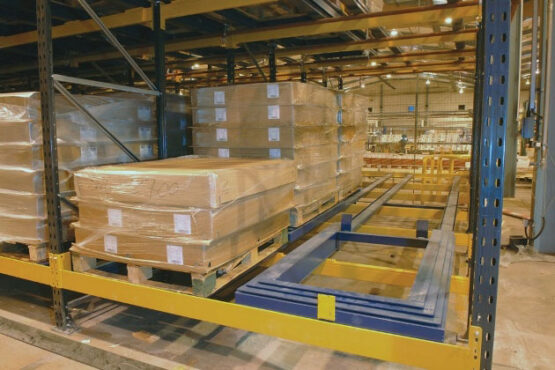 PUSH BACK PALLET RACKING - Image 3