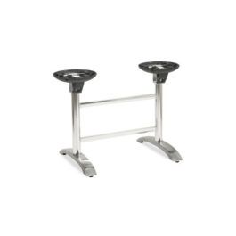 SPACEGUARD - ALUMINIUM FLIP TOP DELUXE DOUBLE TABLE BASE