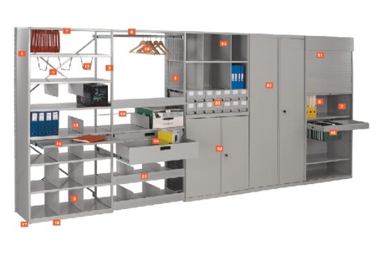 STORMOR SHELVING ACCESSORIES