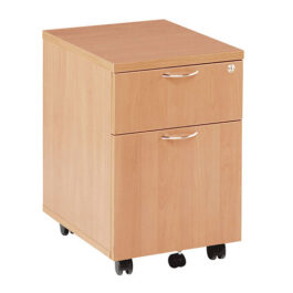 MOBILE PEDESTAL 2 DRAWERS
