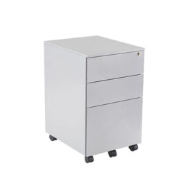 3 DRAWER UNDER DESK STEEL PED
