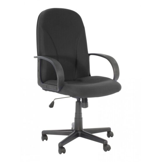 Boston Black Swivel Office Chair - Image 4
