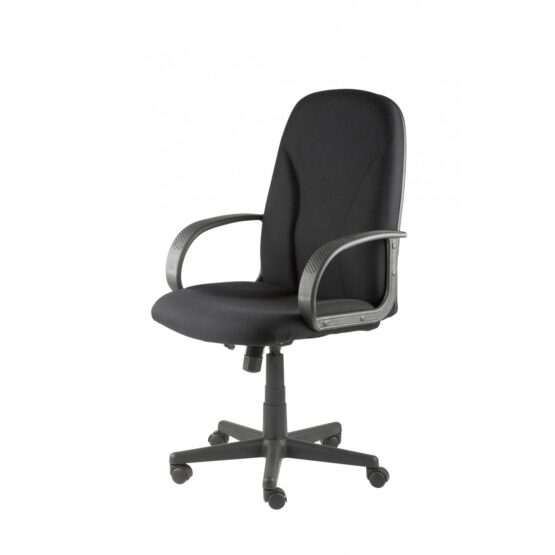 Boston Black Swivel Office Chair - Image 5