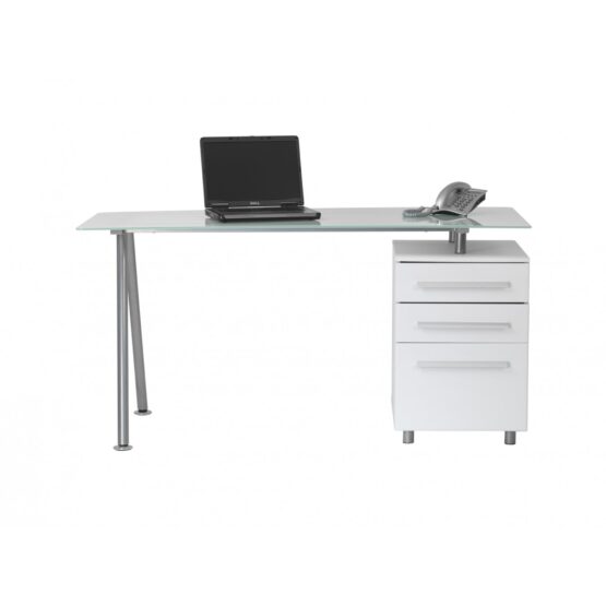Cleveland 3 Glass Office Desk - Image 5