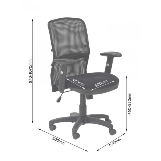 Dakota Executive Swivel Office Chair - Image 6
