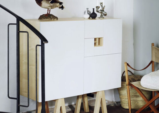 No.216 Contemporary Solid Storage Unit - Image 2