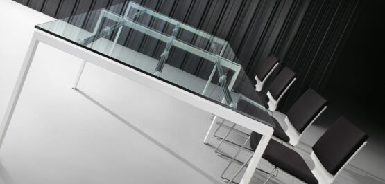 ON White Office Bench Desk - Image 7