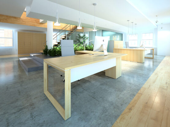 PURE L shaped executive desk