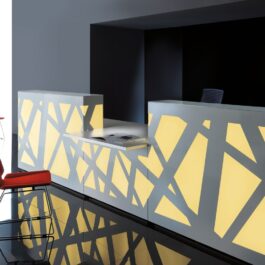 Zig Zag Reception Desk