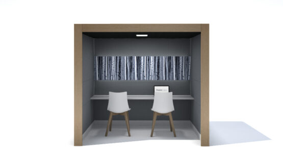 Oasis Linear Team Booth
